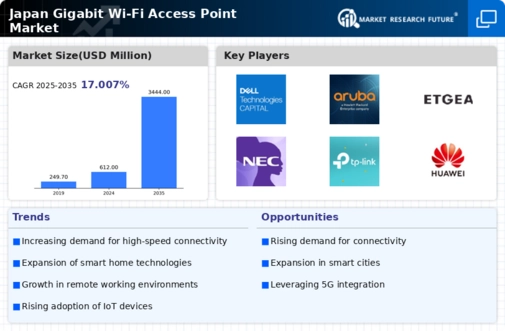 Japan Gigabit Wi Fi Access Point Market Infographic