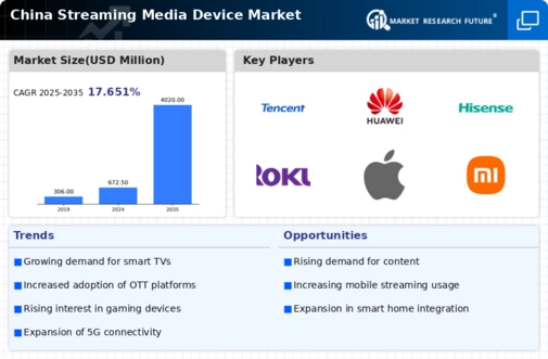 China Streaming Media Device Market Infographic