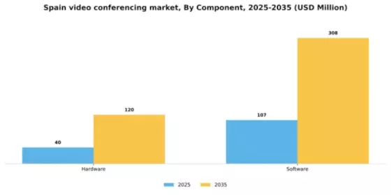 Spain Video Conferencing Market Segment Image 1