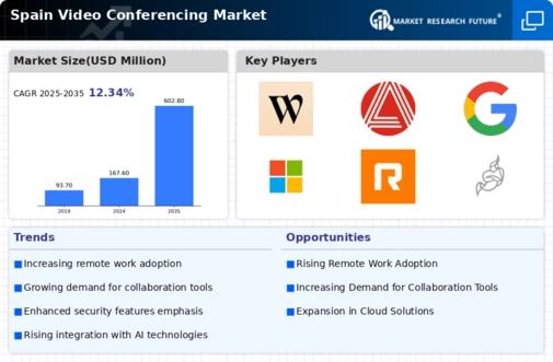 Spain Video Conferencing Market Infographic