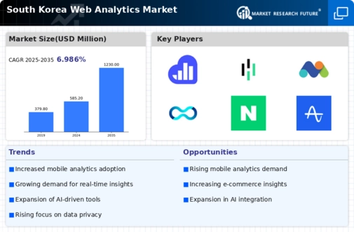 South Korea Web Analytics Market Infographic