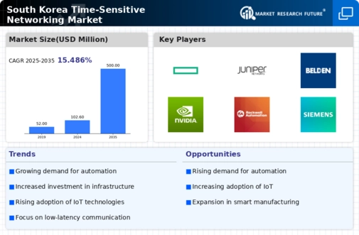 South Korea Time Sensitive Networking Market Infographic