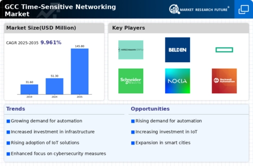GCC Time Sensitive Networking Market Infographic