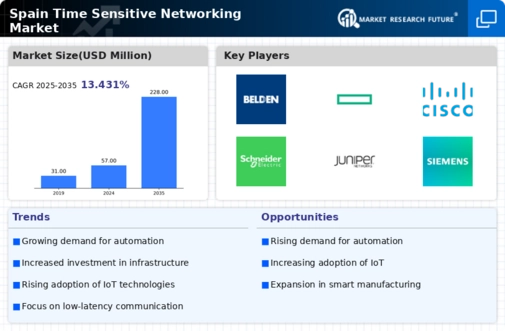Spain Time Sensitive Networking Market Infographic