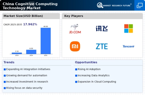China Cognitive Computing Technology Market Infographic