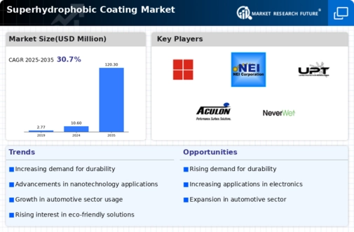 Superhydrophobic Coating Market Infographic