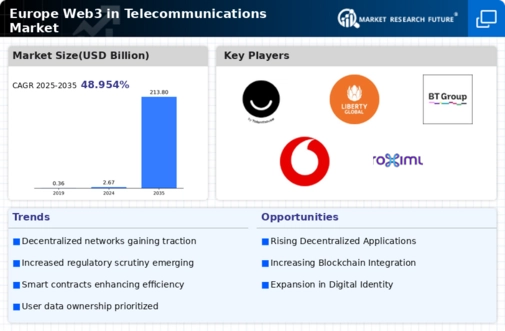 Europe Web3 In Telecommunications Market Infographic