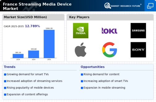 France Streaming Media Device Market Infographic