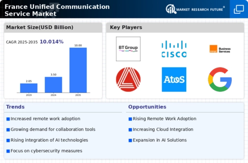 France Unified Communication Service Market Infographic