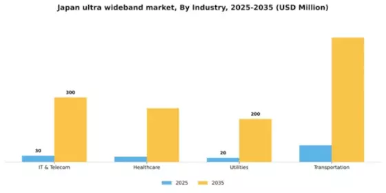 Japan Ultra Wideband Market Segment Image 2