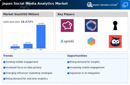 Japan Social Media Analytics Market Infographic