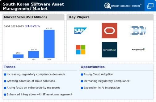 South Korea Software Asset Management Market Infographic