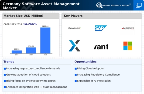 Germany Software Asset Management Market Infographic