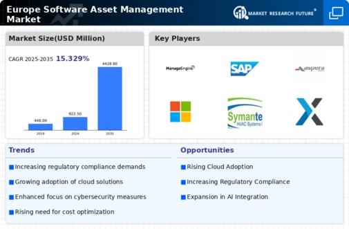 Europe Software Asset Management Market Infographic