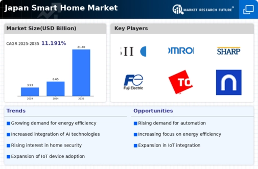 Japan Smart Home Market Infographic