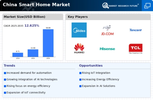 China Smart Home Market Infographic