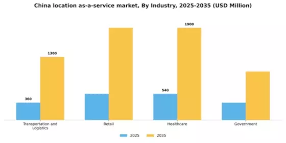China Location As A Service Market Segment Image 2