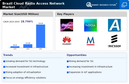 Brazil Cloud Radio Access Network Market Infographic