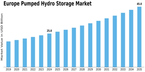 Europe Pumped Hydro Storage Market  Size