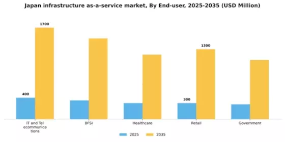 Japan Infrastructure as a Service Market Segment Image 2