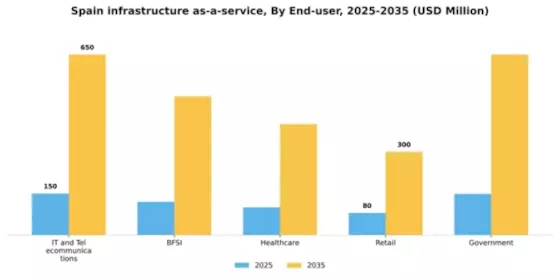 Spain Infrastructure as a Service Market Segment Image 2