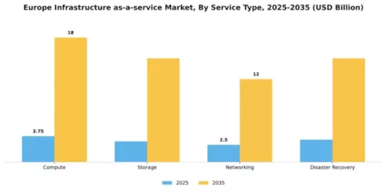 Europe Infrastructure As A Service Market Segment Image 3