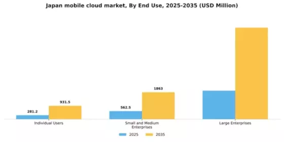 Japan Mobile Cloud Market Segment Image 2