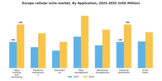 Europe Cellular M2M Market Segment Image 0