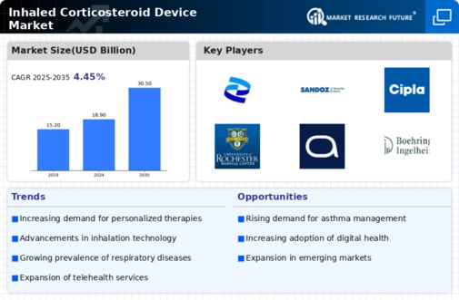 Inhaled Corticosteroid Device Market Infographic