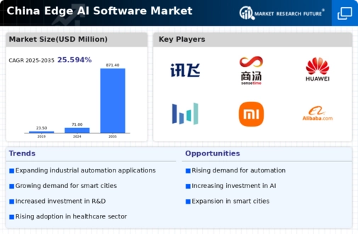China Edge AI Software Market Infographic