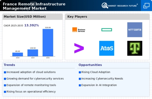 France Remote Infrastructure Management Market Infographic