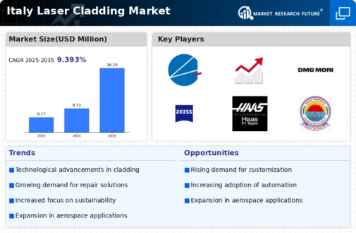 Italy Laser Cladding Market Infographic