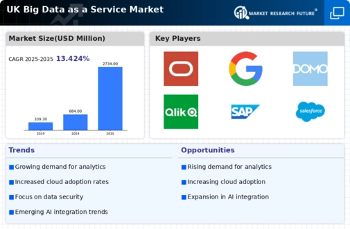 UK Big Data As A Service Market Infographic