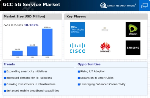 GCC 5G Service Market Infographic
