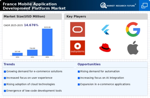 France Mobile Application Development Platform Market Infographic