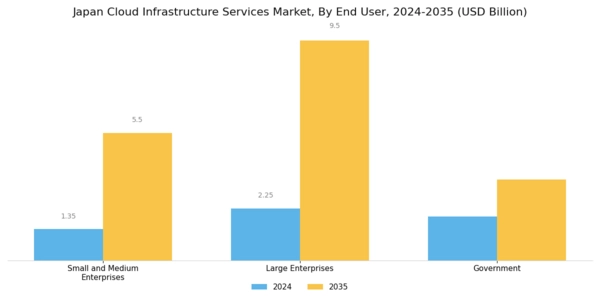 Japan Cloud Infrastructure Services Market Segment Image 2