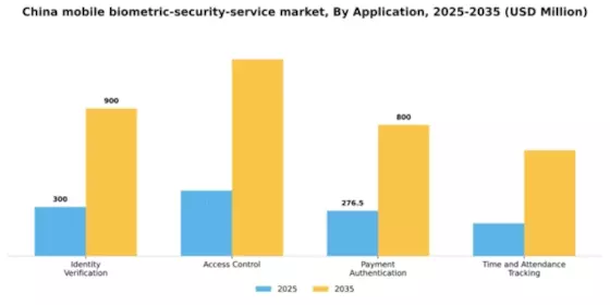 China Mobile Biometric Security Service Market Segment Image 0