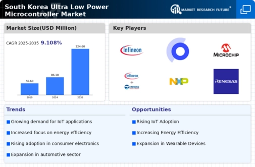 South Korea Ultra Low Power Microcontroller Market Infographic