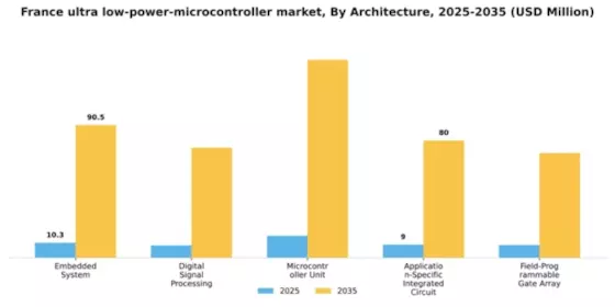 France Ultra Low Power Microcontroller Market Segment Image 1