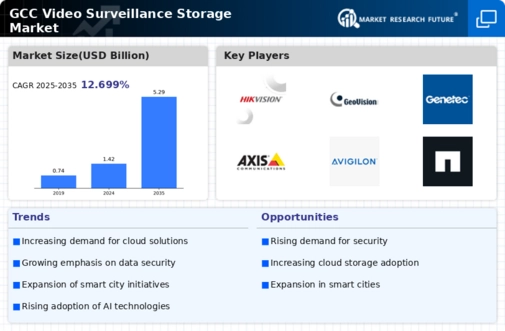 GCC Video Surveillance Storage Market Infographic