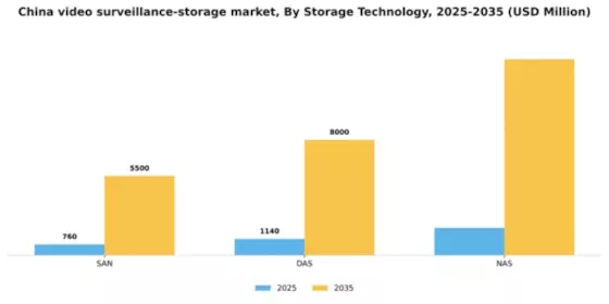 China Video Surveillance Storage Market Segment Image 2