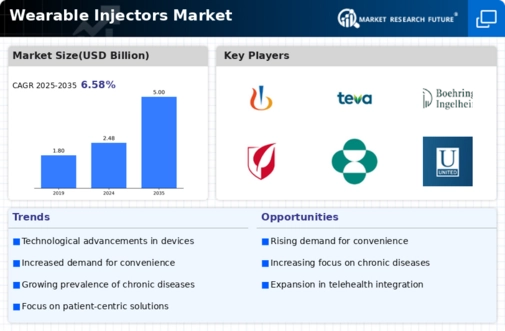 Wearable Injectors Market Infographic