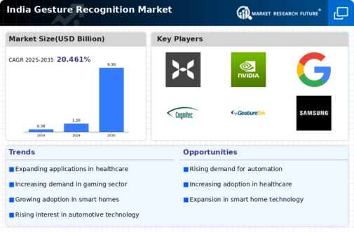 India Gesture Recognition Market Infographic