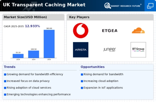 UK Transparent Caching Market Infographic
