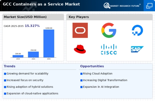 GCC Containers As A Service Market Infographic