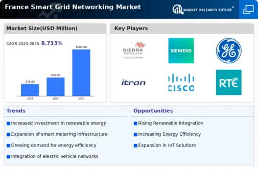 France Smart Grid Networking Market Infographic