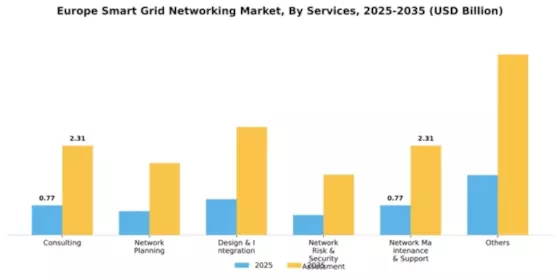 Europe Smart Grid Networking Market Segment Image 1