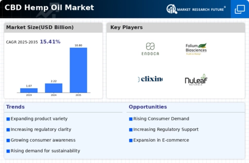 CBD Hemp Oil Market Infographic