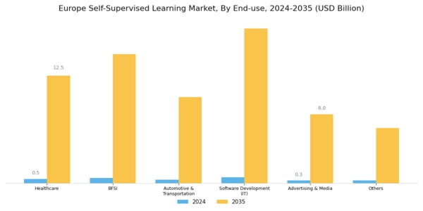 Europe Self Supervised Learning Market Segment Image 0
