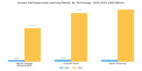 Europe Self Supervised Learning Market Segment Image 1